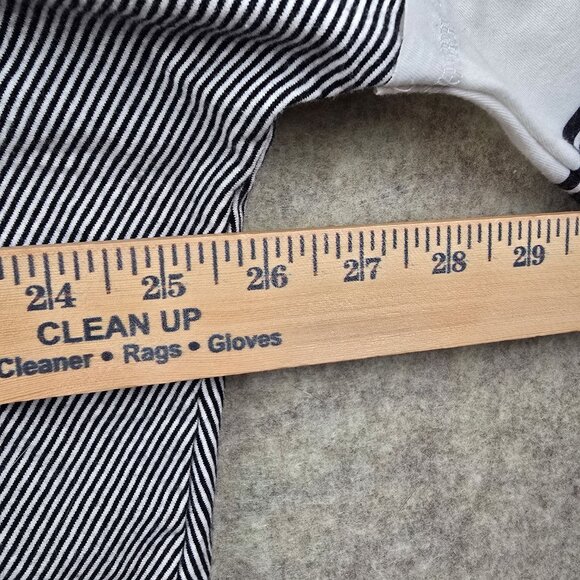 Striped Patchwork Kimono Sleeve Top With Mixed Prints Lightweight Loose Fit - Picture 6 of 6